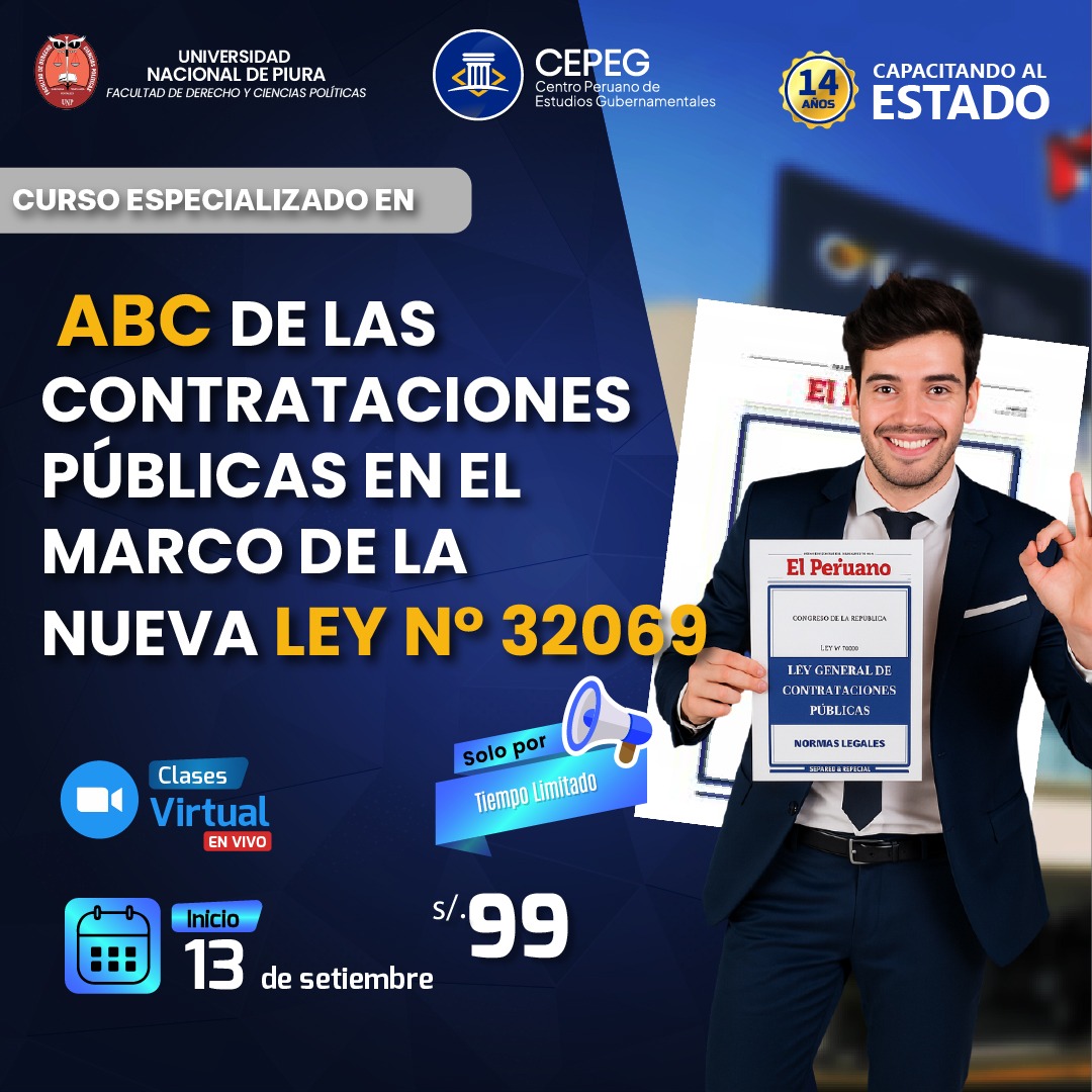 ABC de las Contrataciones Públicas: Guía clara sobre la Ley 32069
